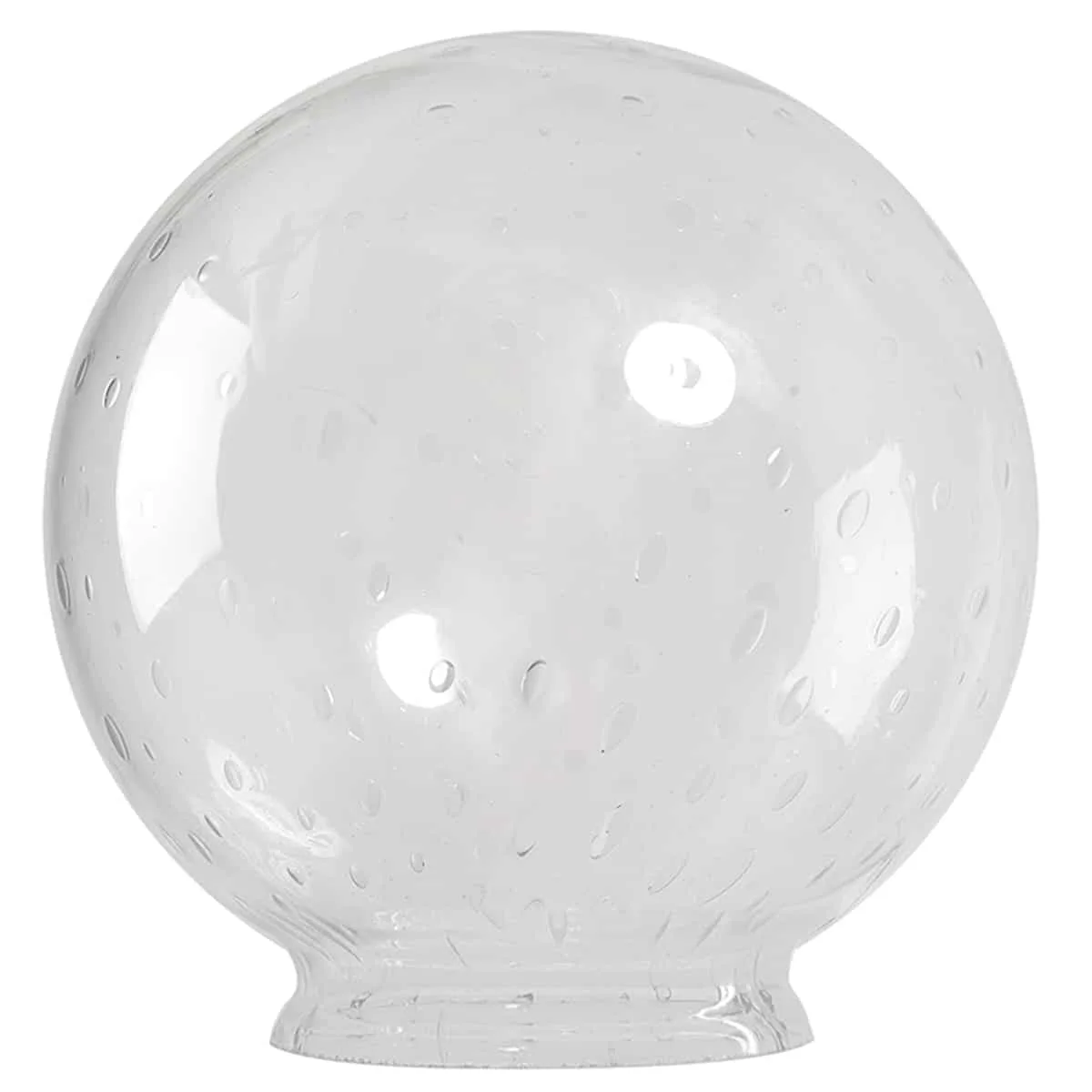 Glasglob 350/150 Klart blåsigt glas
