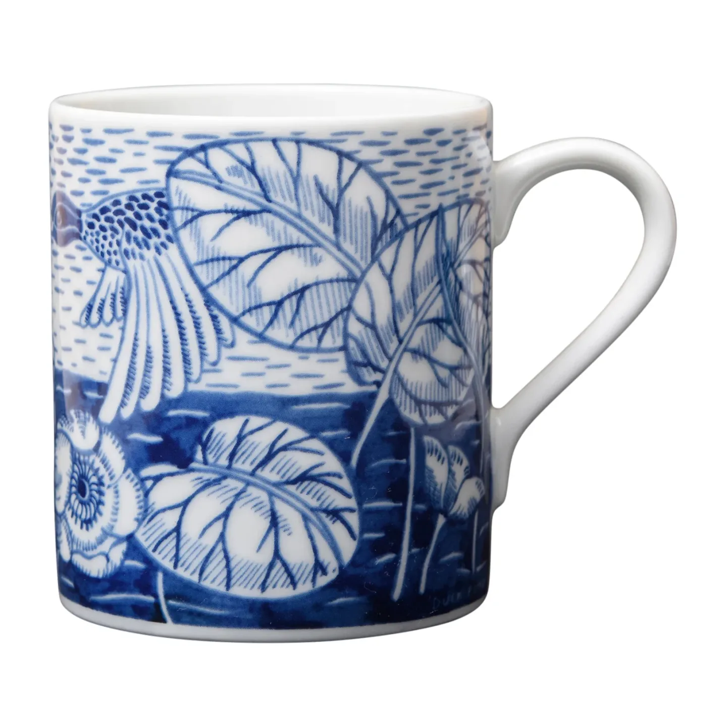 Götefors Porslin Duck pond Tasse 35cl Blau