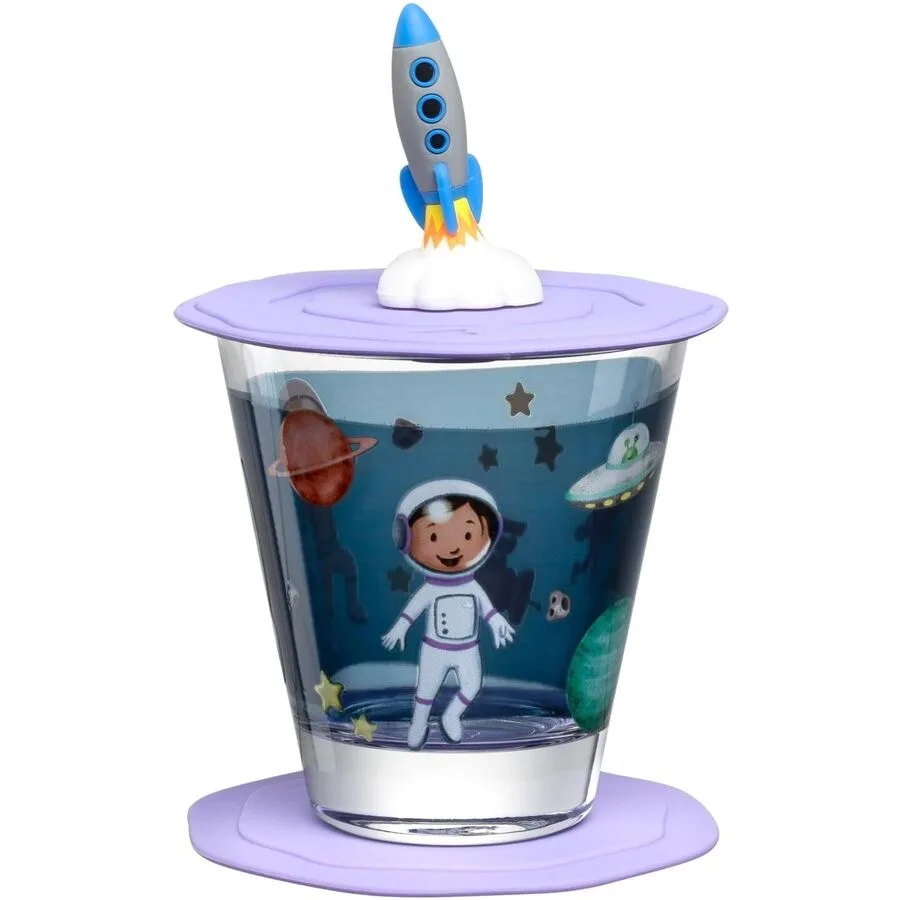 Kindergeschirr-Set 3-tlg. Leonardo Mehrfarbig Glas 215 l