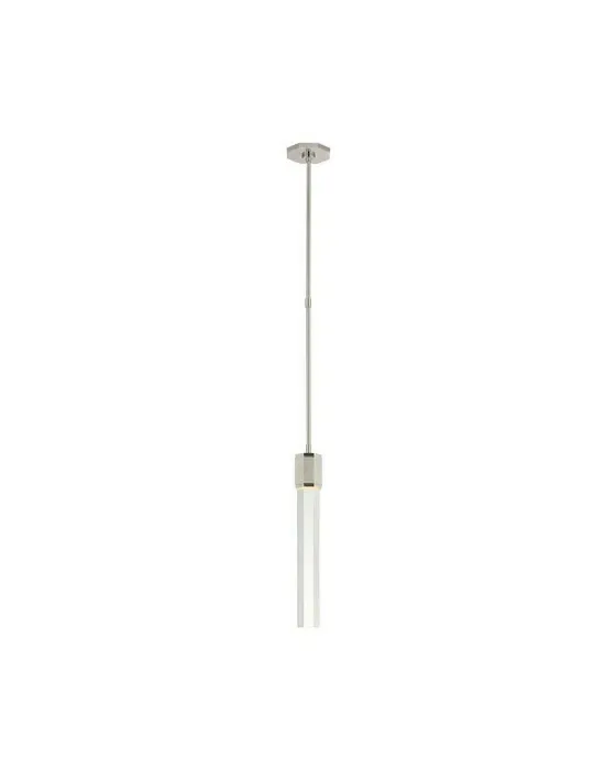Fascio Single Pendant Polished Nickel