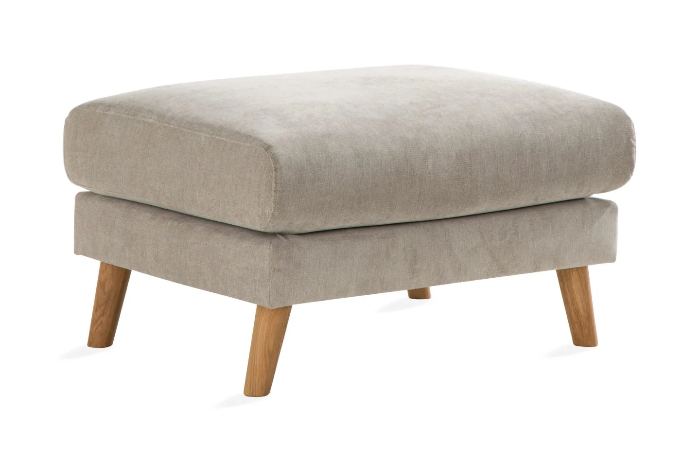 Trend Lyx Fotpall - Beige/Ek