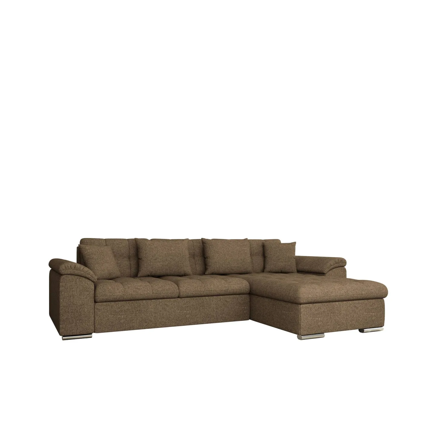Camior Bäddsoffa med Divan 3-sits - Brun