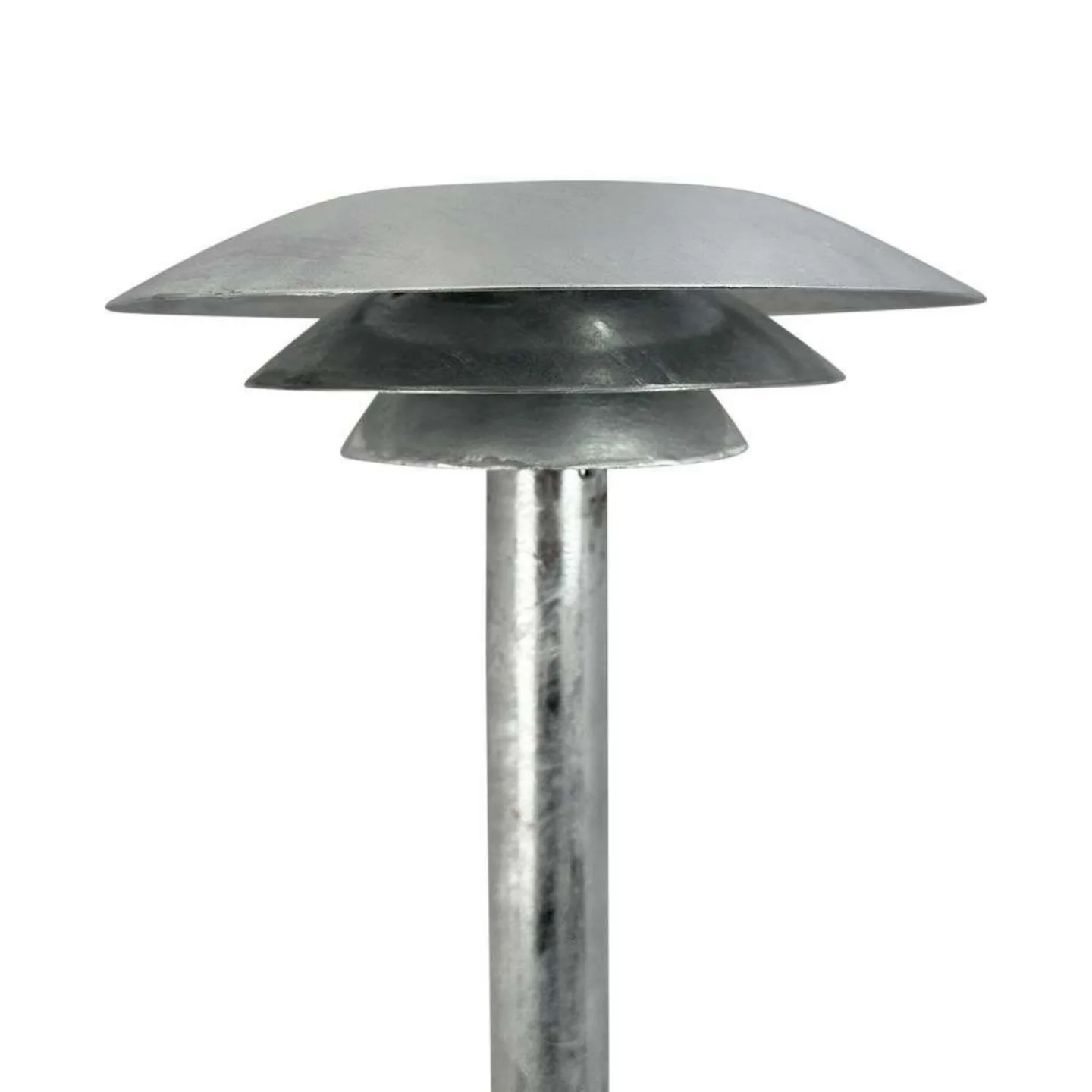 DL25 Außen Gartenlampe, galvanisiert, 90 cm - Dyberg Larsen - Terrasse - Skandinavisch - Metall - Mit Schirm