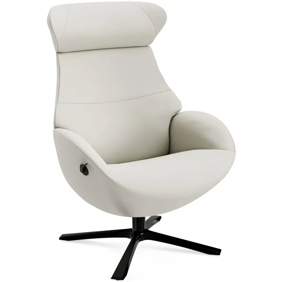 Conform Relaxsessel Daja Weiss Leder 81 cm 163 cm - Möbel Konfigurator: Traummöbel individuell zusammenstellen