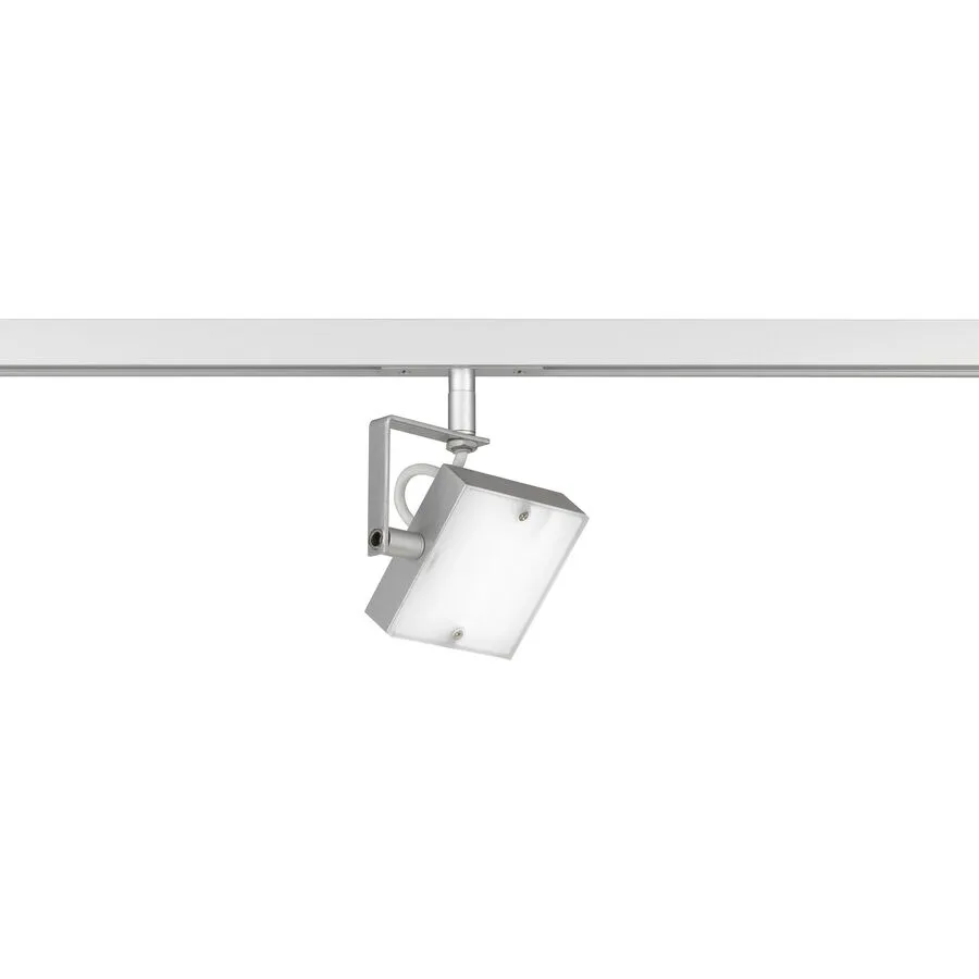 System HV-Track6 Silber Metall 1 cm 8 cm - LED - Lichtfarbe: Extra warmweiss - LED Energiesparlampen