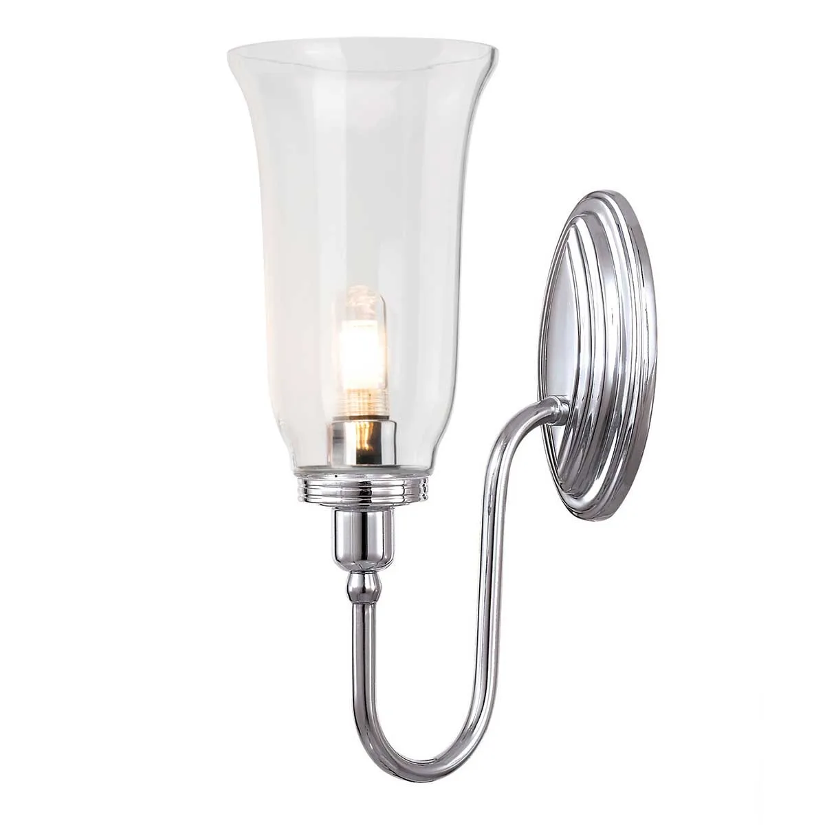 Elstead Lighting - Blake 34cm - Badrumslampa - Polerad krom