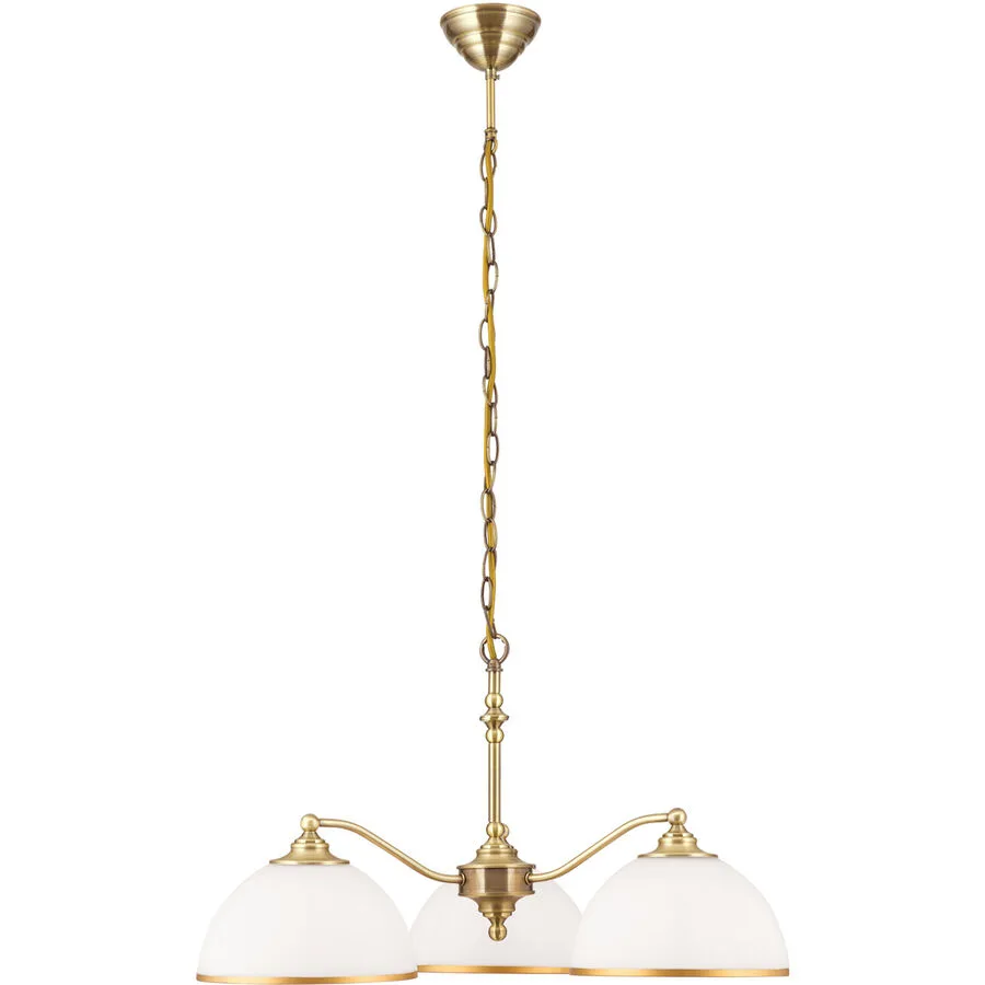 Pendellampe Old Lamp Stahl 65 cm 65 cm - Farbe: Altmessing