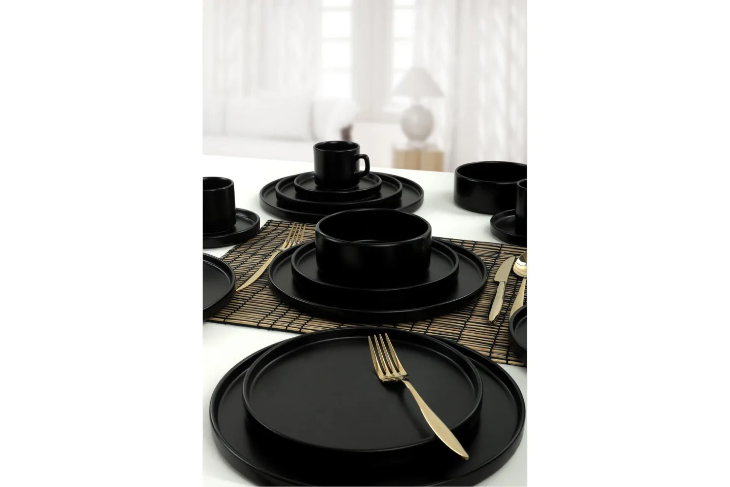 Maman Servis 27 cm - Mattsvart