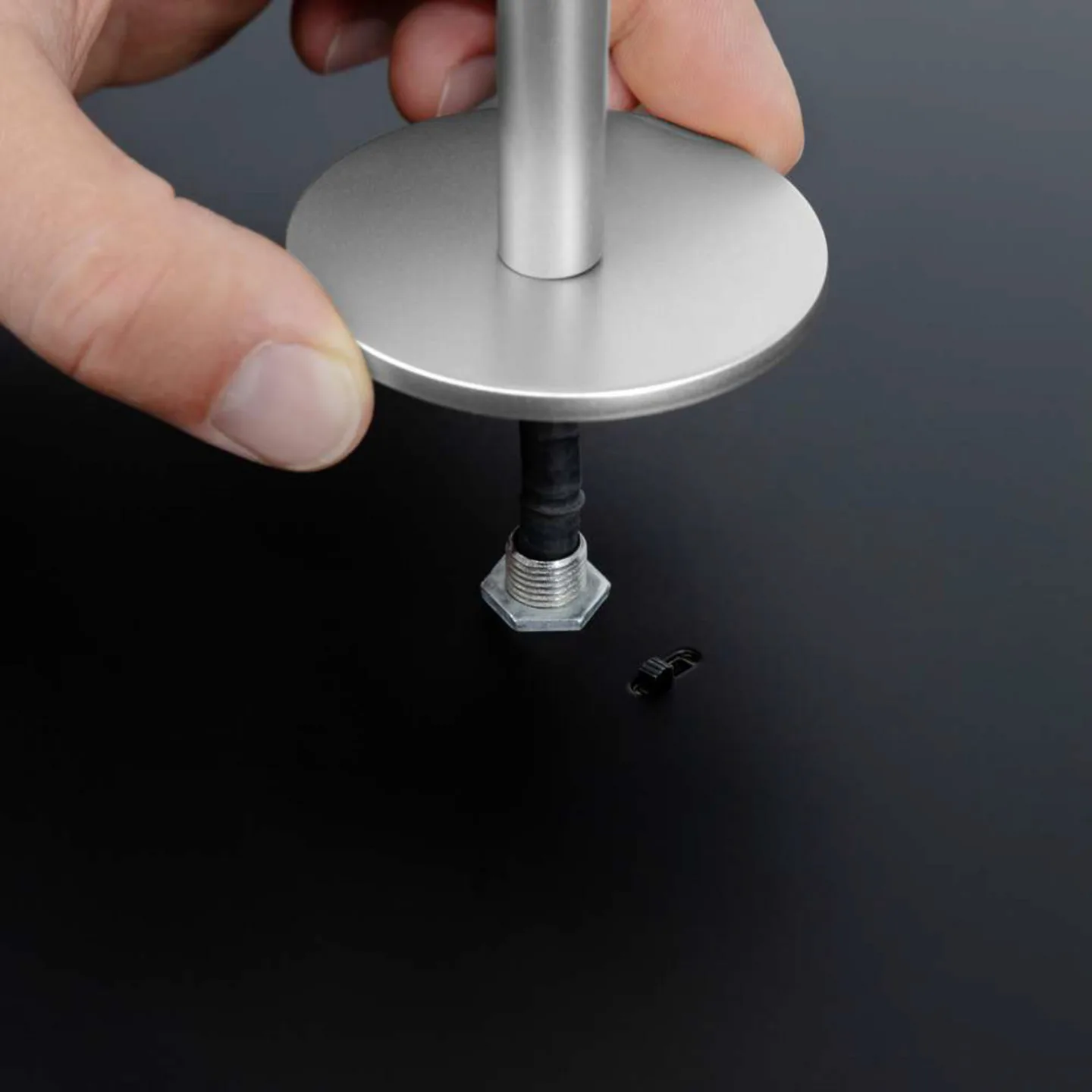 Asteria Plus Pendel Mini Black/Steel Top - UMAGE - Stue - Metal