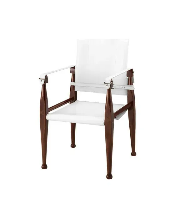 Bridle Chair Leather White