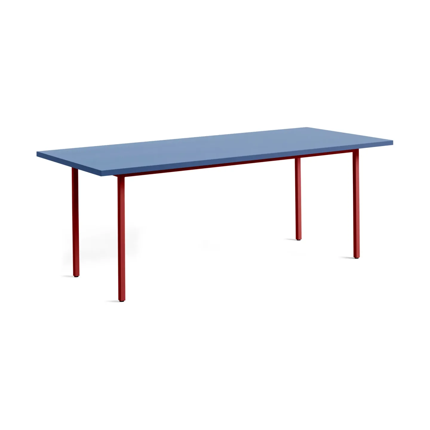 HAY Two-Colour matbord 90x200 cm Maroon red-blue
