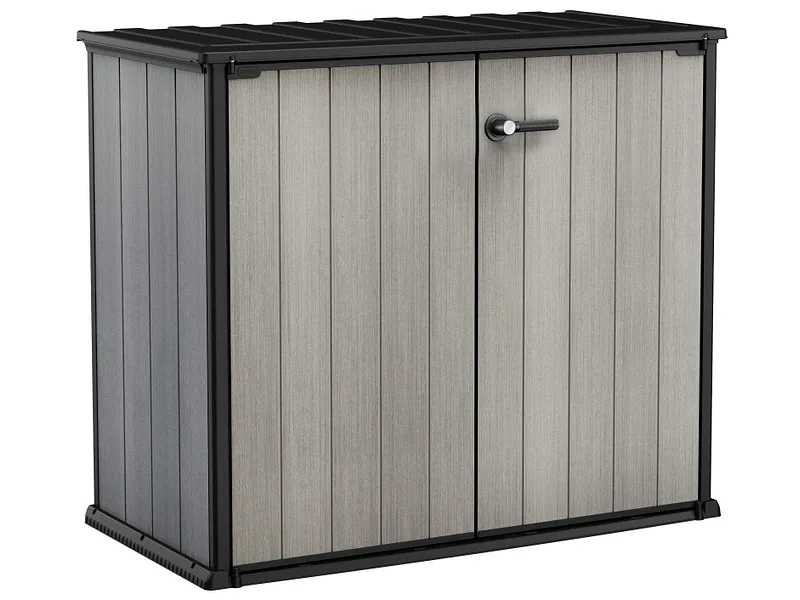 KETER Gartenschrank PATIO 2 drehtür(en) pvc und kunststoff grau