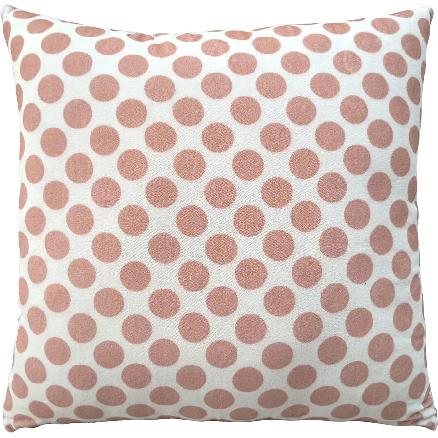 Zierkissenbezug Alura rosé Baumwolle B 45 T 45 cm