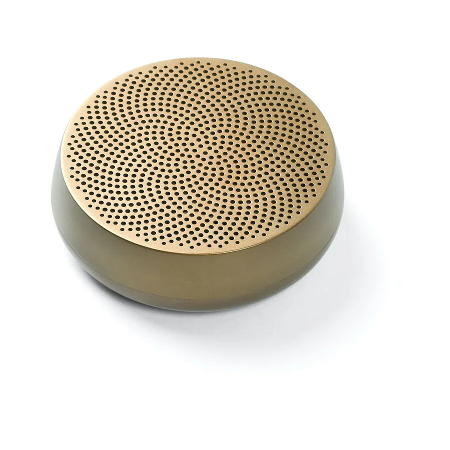 Lexon Lautsprecher Mino Gold Kunststoff 9.3 cm 3 cm