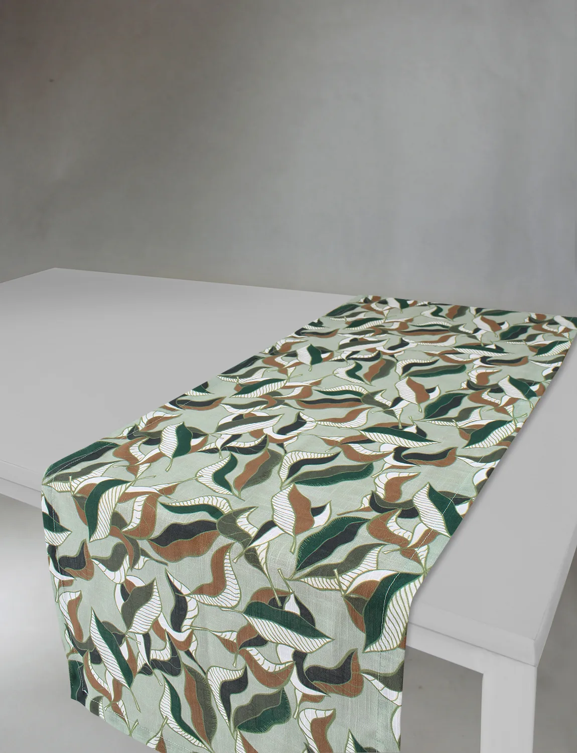 Løpere - Amalie (grønn) (Størrelse: 40 x 140 cm)