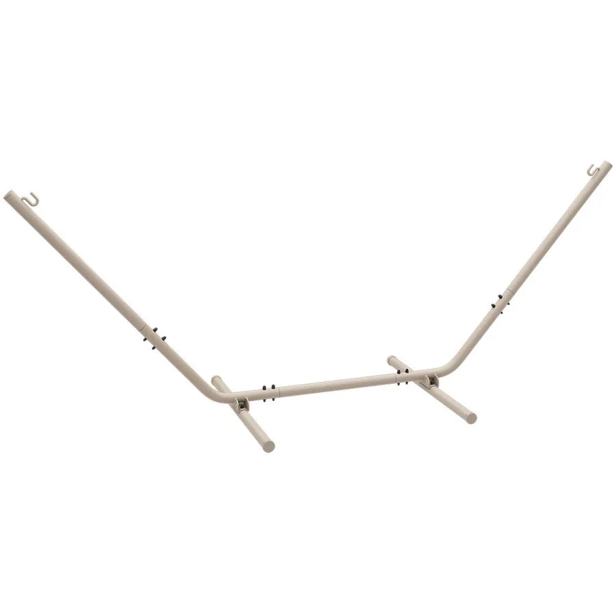 SACKit Hängemattengestell Cobana Braun/Grau Aluminium 106 cm 291 cm 105 cm - Farbe: taupe - Material: Posterstoff: 100% Olefin Fasermischung /