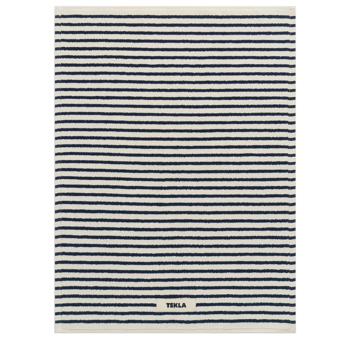 Tekla - Bath Mat, Sailor Stripes, 70X50 - Badrumsmattor - Blå - Bomull