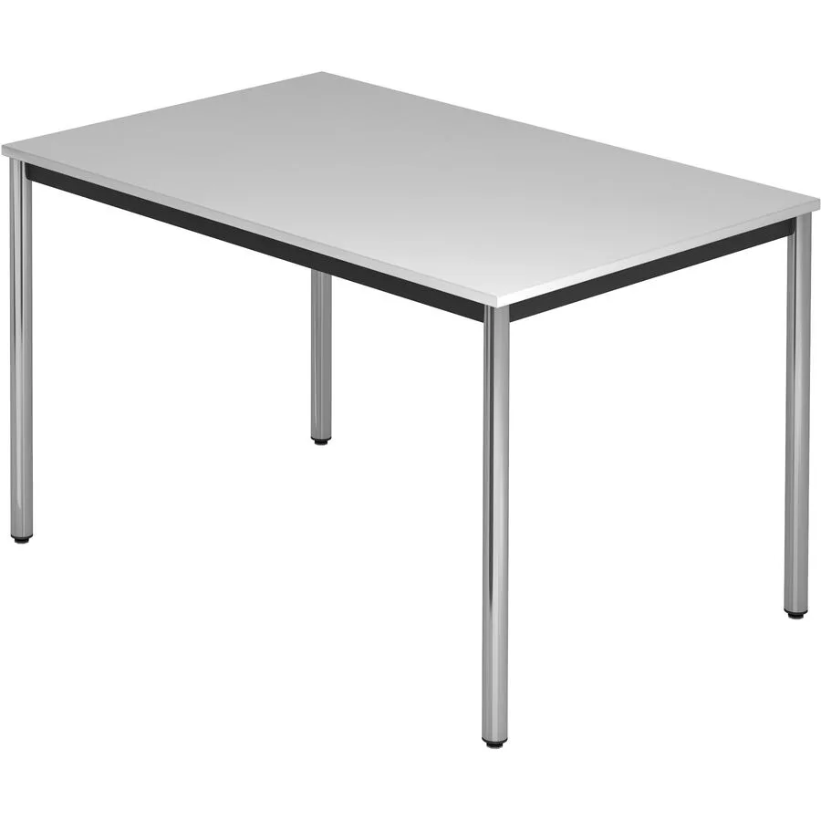 Besprechungstisch Office grau Holzwerkstoff B 120 T 80 cm