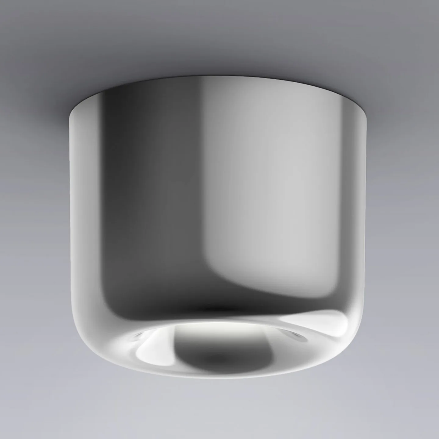Cavity LED Taklampe S Aluminium - Serien Lighting Cavity Ceiling S - Stue - Design - Metall - Rund