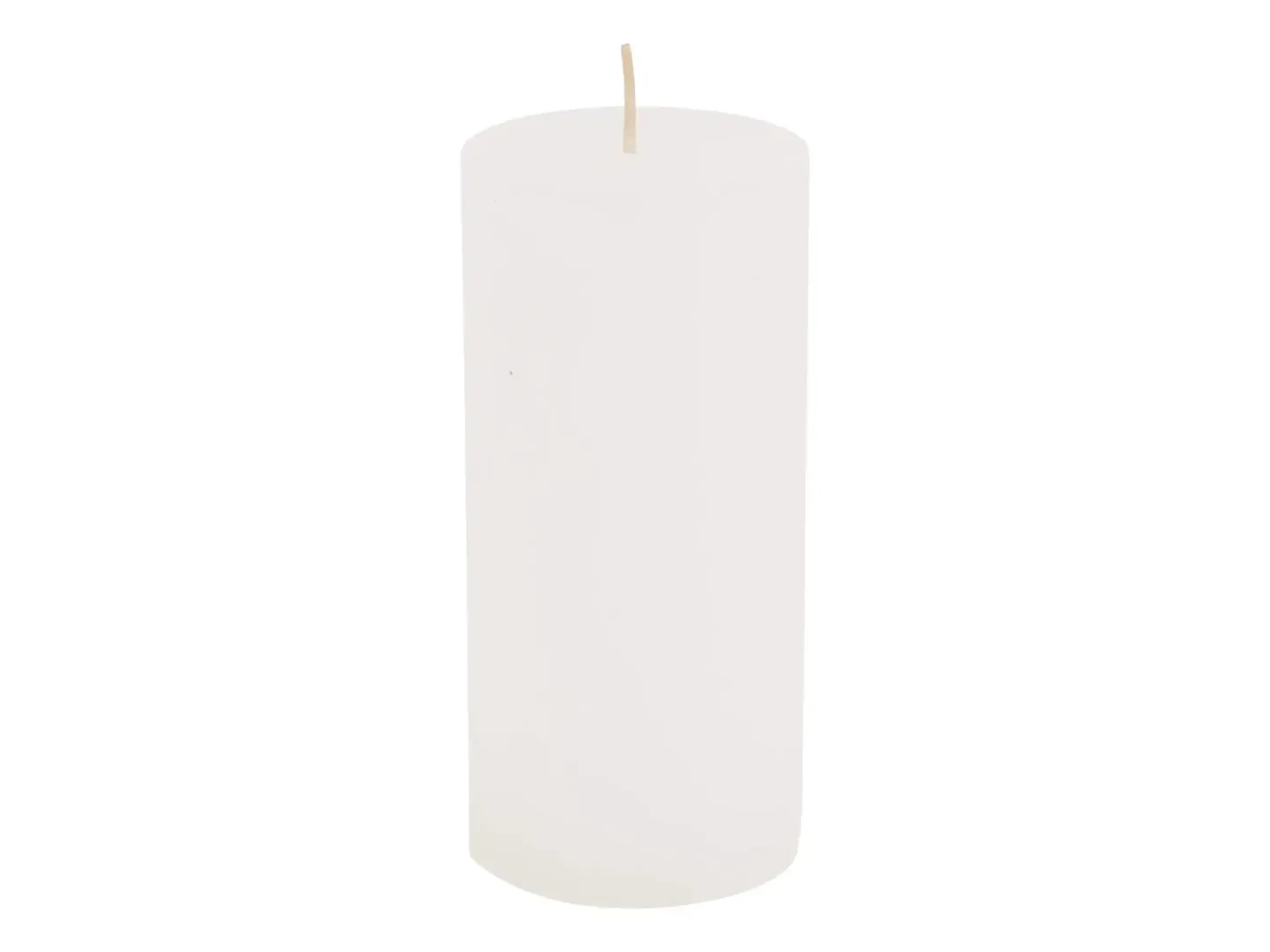 Kaheku Kerze Weiss 15 cm Weiss | Schubiger Möbel