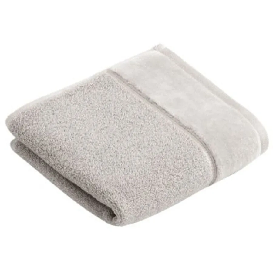 Vossen Gästetuch Pure Stone 100% Bio-Baumwolle