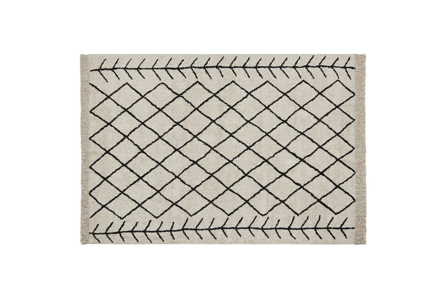 Bozkir Bomullsmatta 160x230 cm - Beige