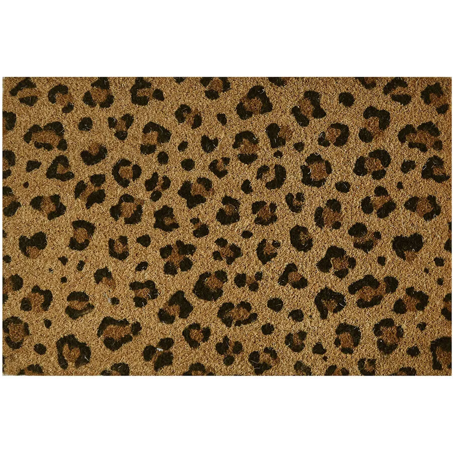 Türvorlage Safari natur Kokos Rechteckig B 40 cm