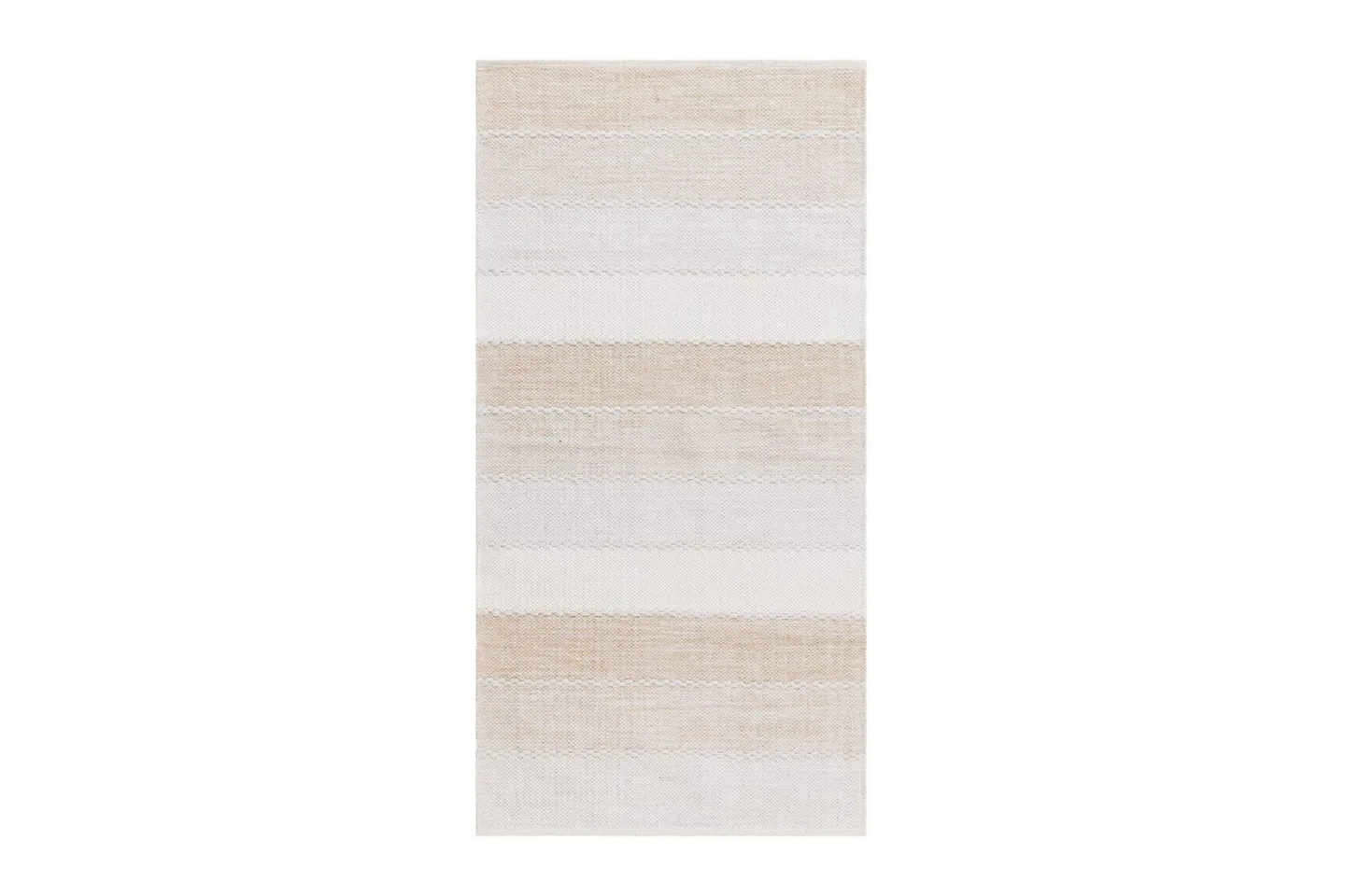 Garnmatta Båstad - 75x280 cm, Creme