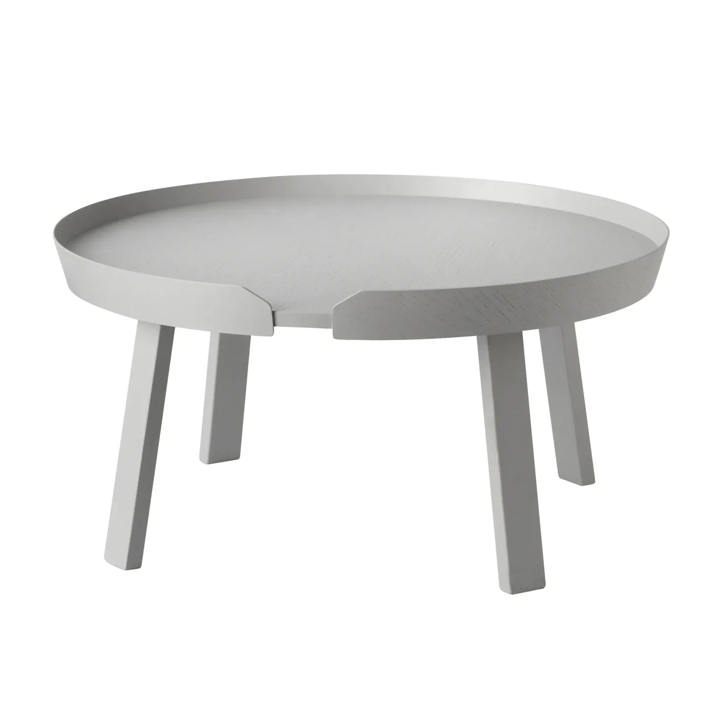 Muuto Around Couchtisch groß Grau
