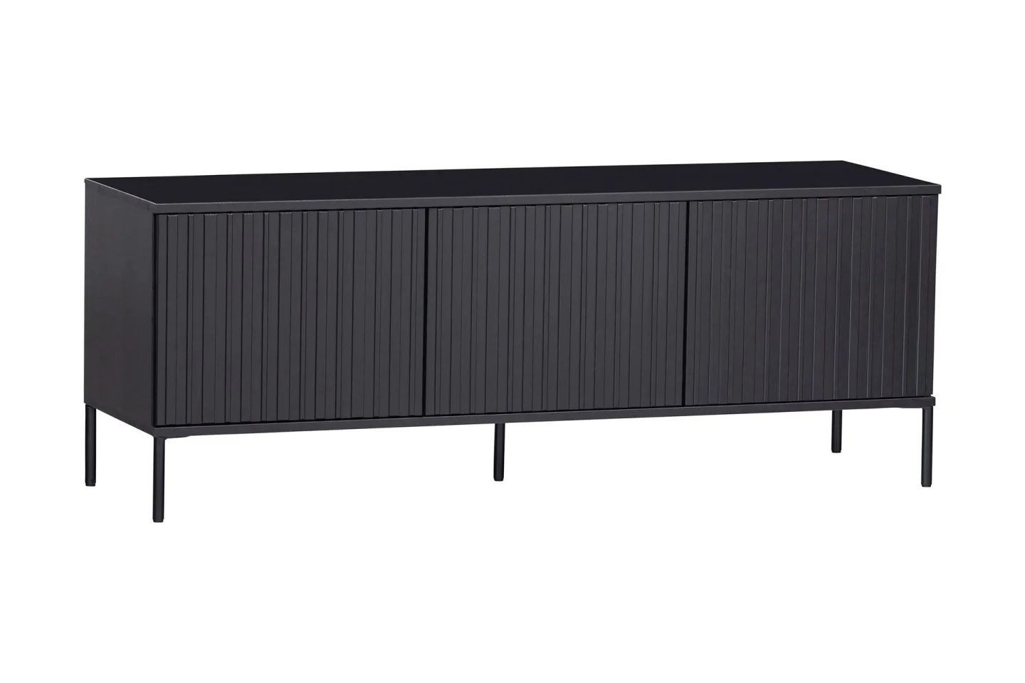 Hemlinge TV-bänk 150 cm - Svart