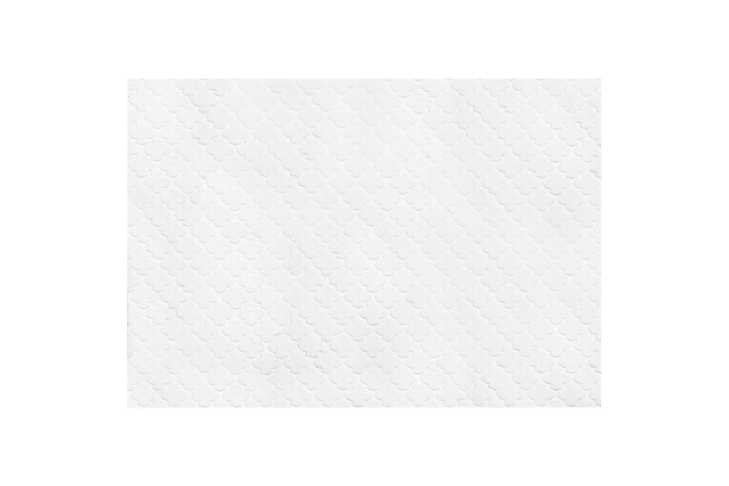 Gharo Skinnmatta 160x230 cm - Vit