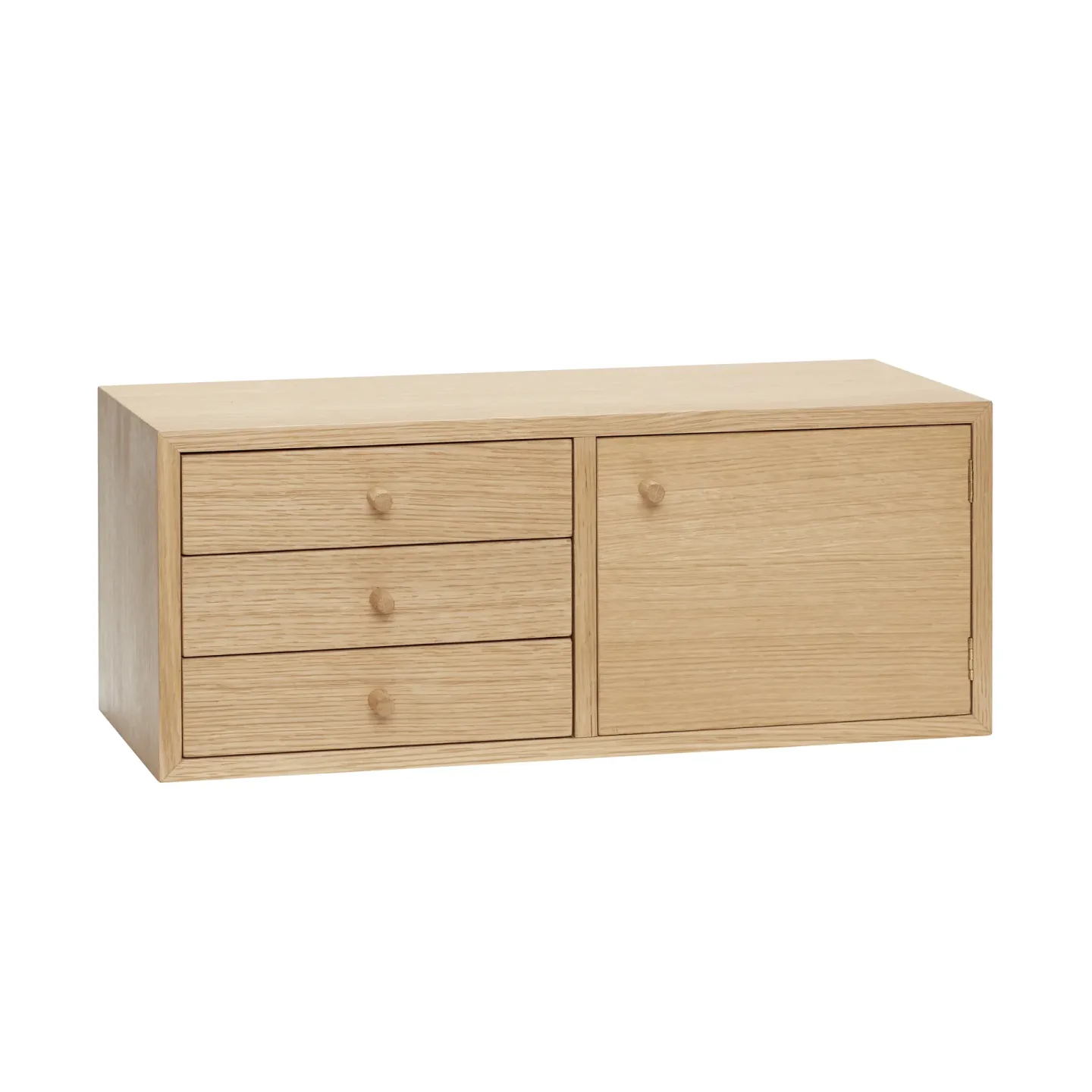 Hübsch Wandschrank 50x22 cm Natur