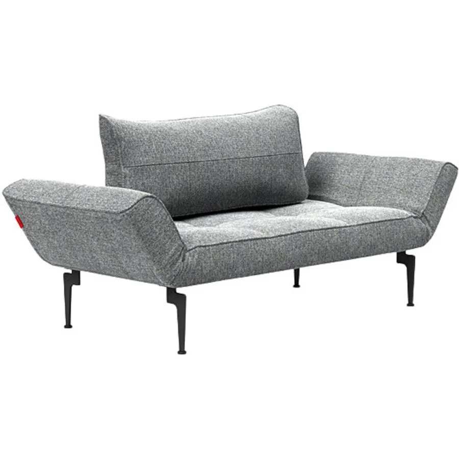Sofa Zeal Ohne Stoff hellgrau B 200 T 72 cm