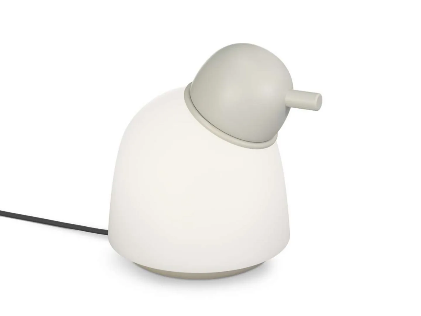 Belid Bird Tischlampe 21,5 cm Sand-Opalglas