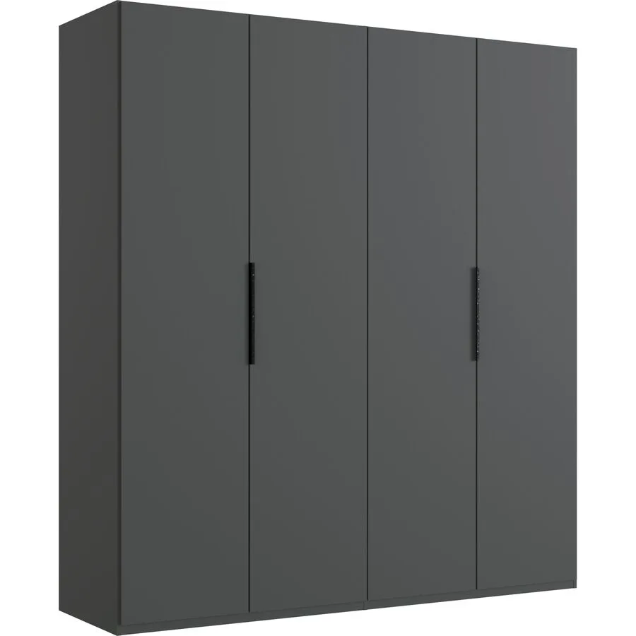 Kleiderschrank Sanko graphit Holzwerkstoff B 200 cm