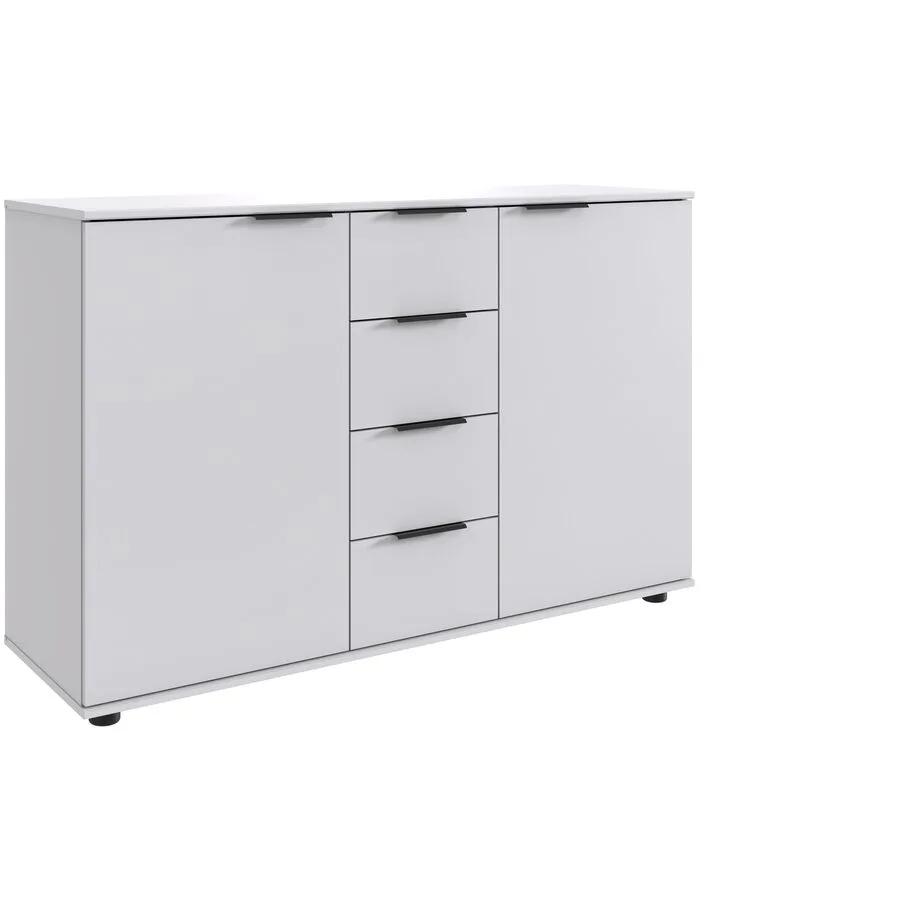 Kommode Metaa Weiss Holzwerkstoff 130 cm 41 cm