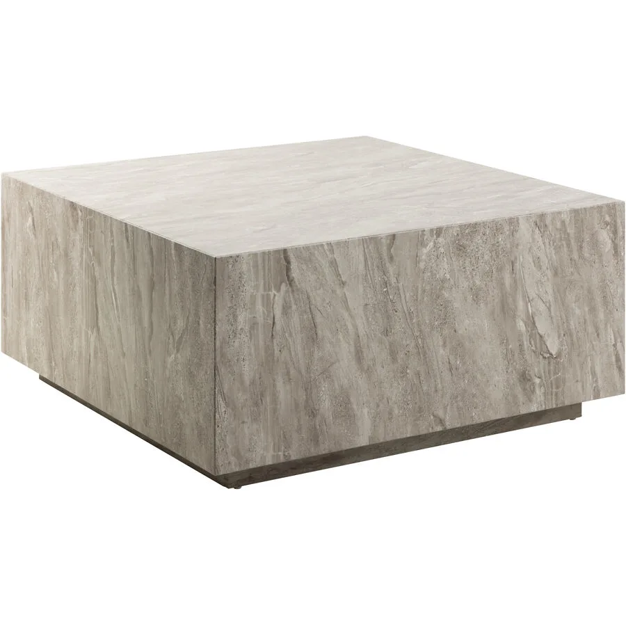 Salontisch Dice Grau MDF 90 cm