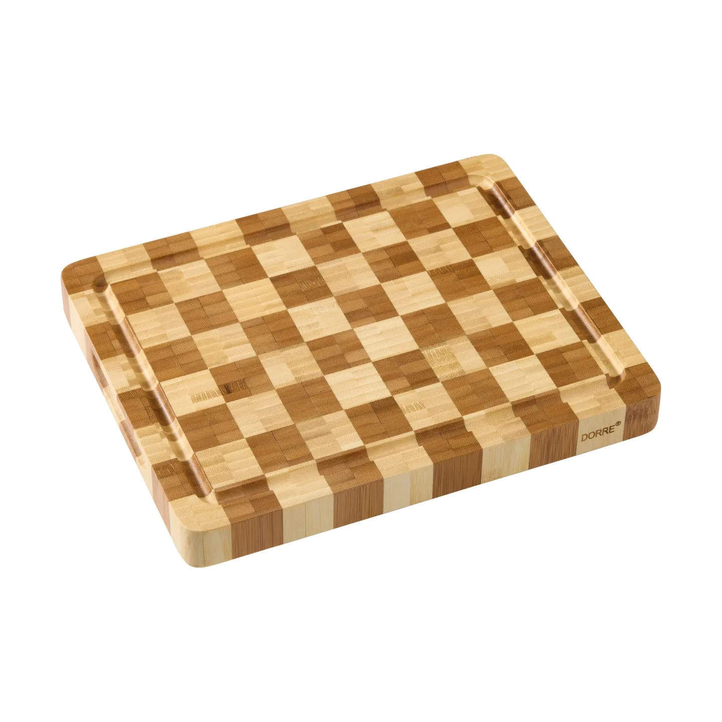 Dorre Kombo Schneidebrett Bambus, 30×24×3 cm