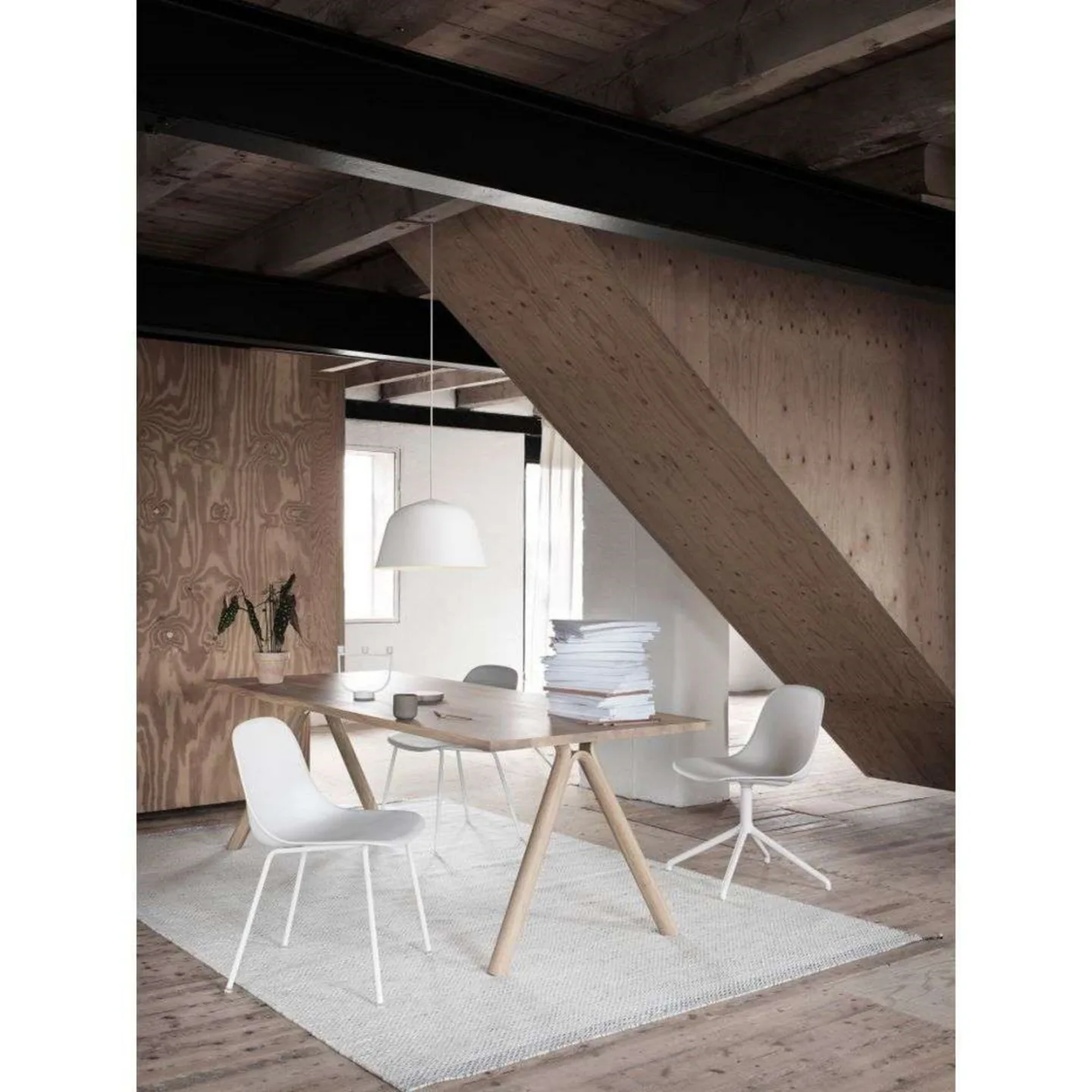 Ambit Pendel Ø55 Hvid - Muuto - Aluminium