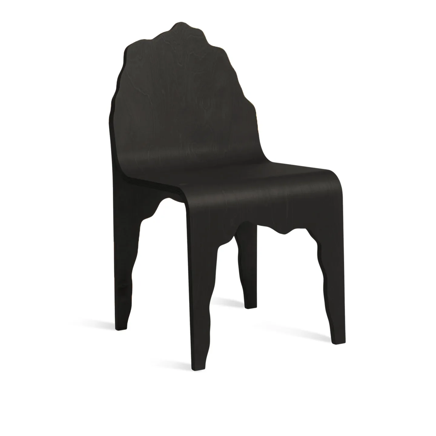 Made by choice - Lieksa Chair Black - Matstolar - Snarkitecture - Träfärgad - Trä