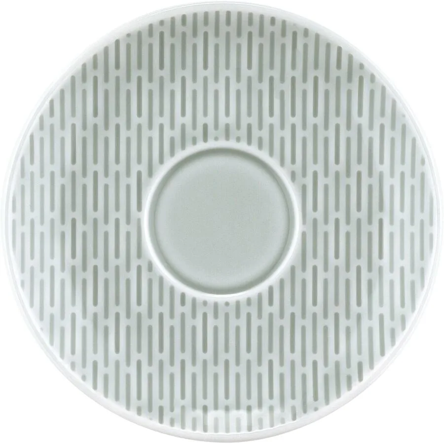BAUSCHER Untertasse Scope Blau Porzellan 1.8 cm