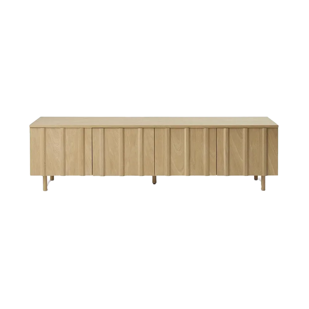 Normann Copenhagen Rib Sideboard niedrig Oak