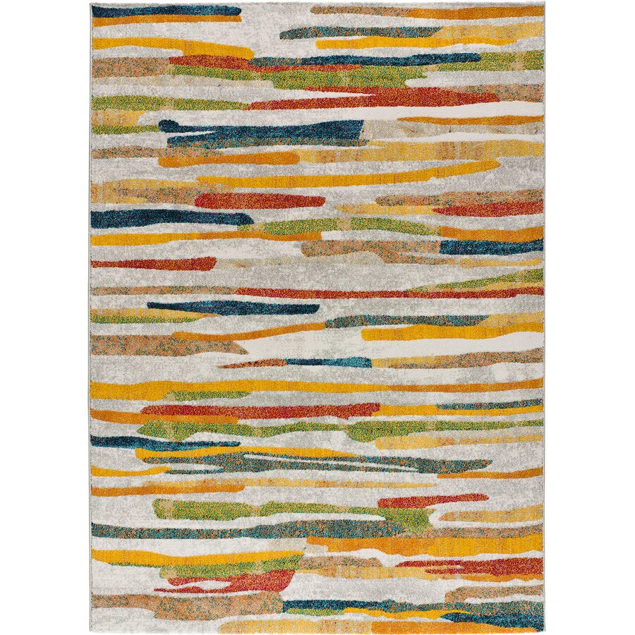 Teppich Dunia Multi Farbverlauf/Anderes Muster Polypropylen 150 x 80 cm