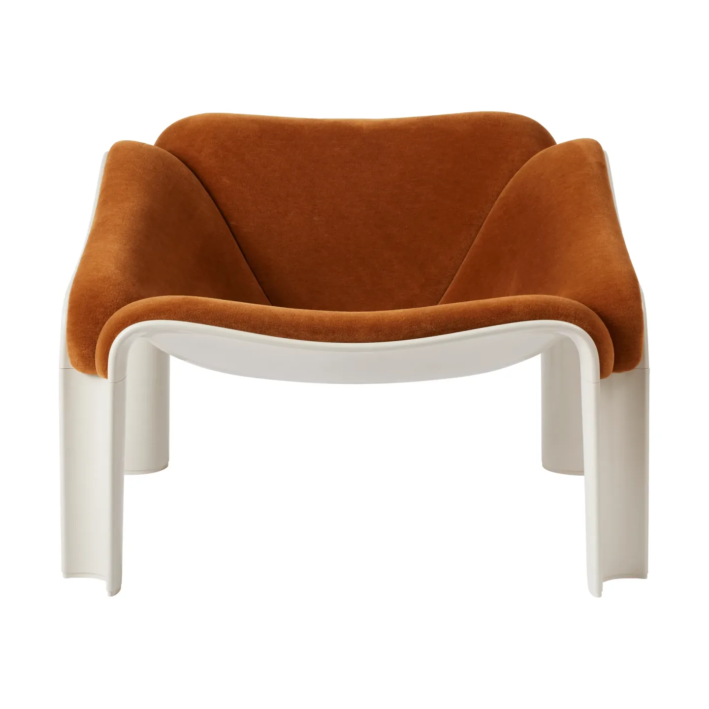GUBI F300 loungestol Alabaster white-Alpaca Alto 021