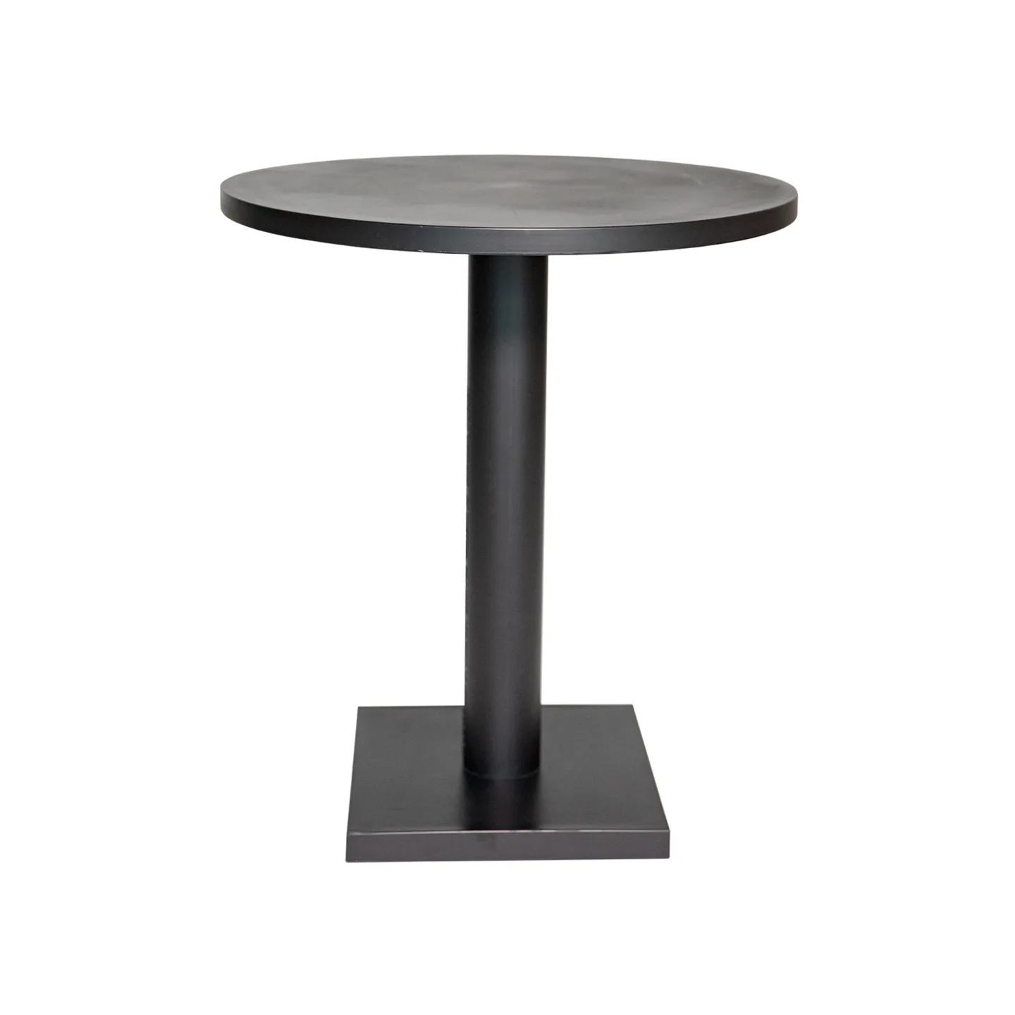 Källemo - NON Gummibordet Ø64 cm - Matbord utomhus - Svart - Syntetiskt