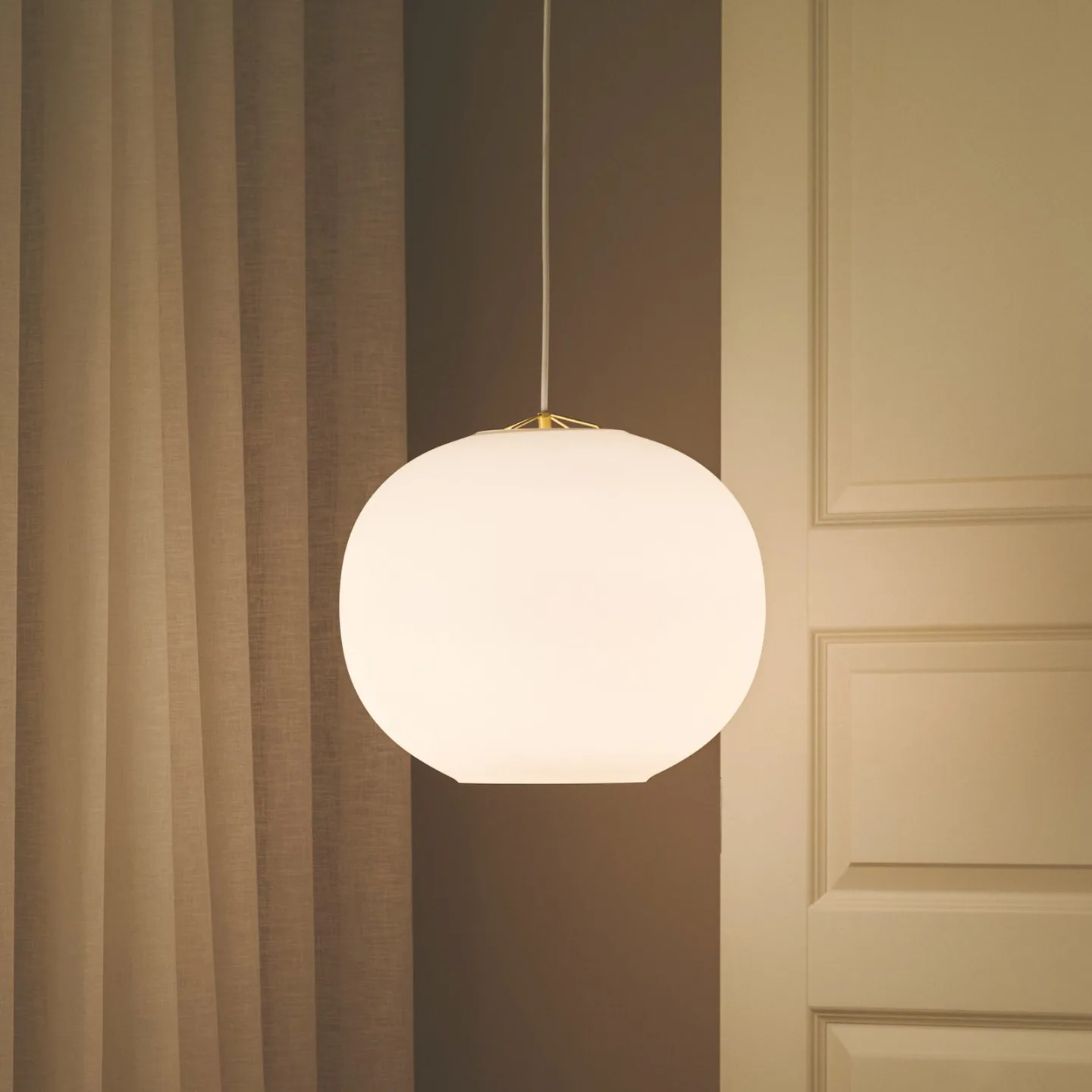 Navone 40 Taklampa White - DFTP DFTP by Nordlux - Vardagsrum - Glas - Med en ljuskälla
