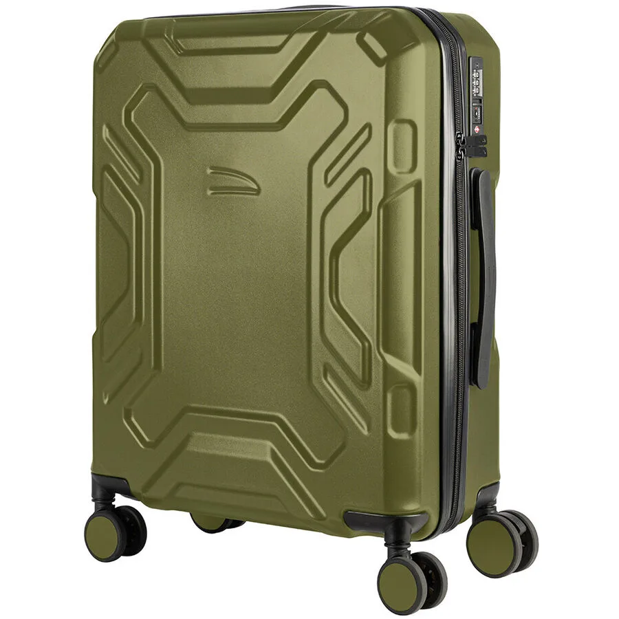 TUCANO Koffer IRON Grün Kunststoff 55 cm 21 cm - Farbe: Olive - Material: Polycarbonat