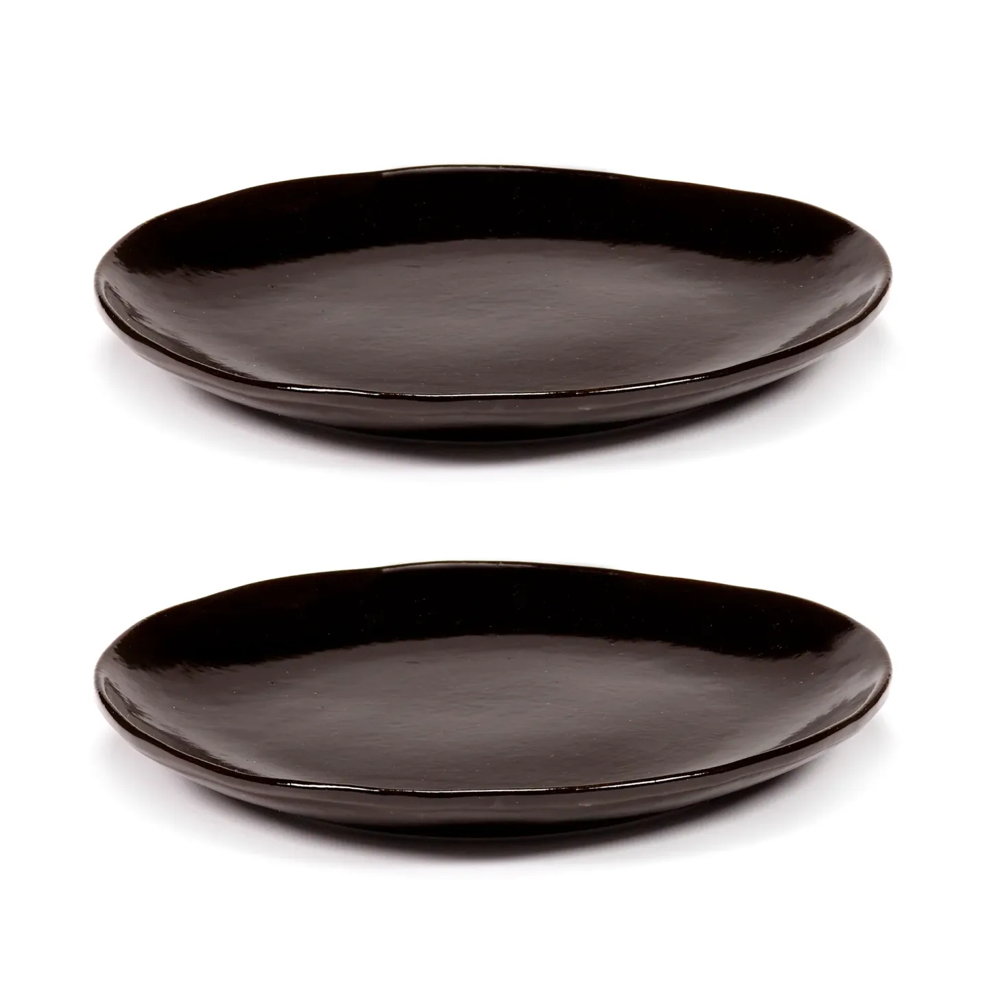 Serax La Mère Teller S Ø18 cm 2er-Pack Dark brown