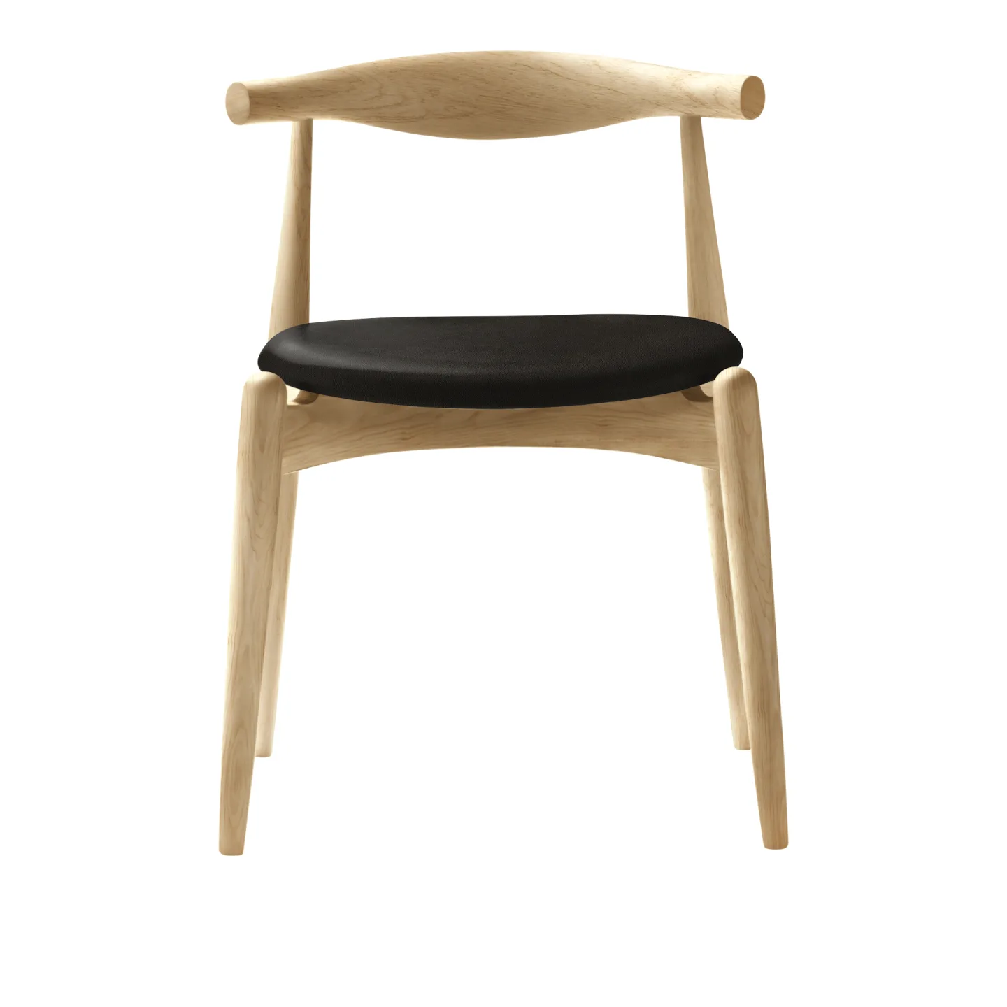 Carl Hansen - CH20, Klarlackad Ek, Lädergrupp B Thor - 301 - Matstolar - Hans J. Wegner - Träfärgad - Trä