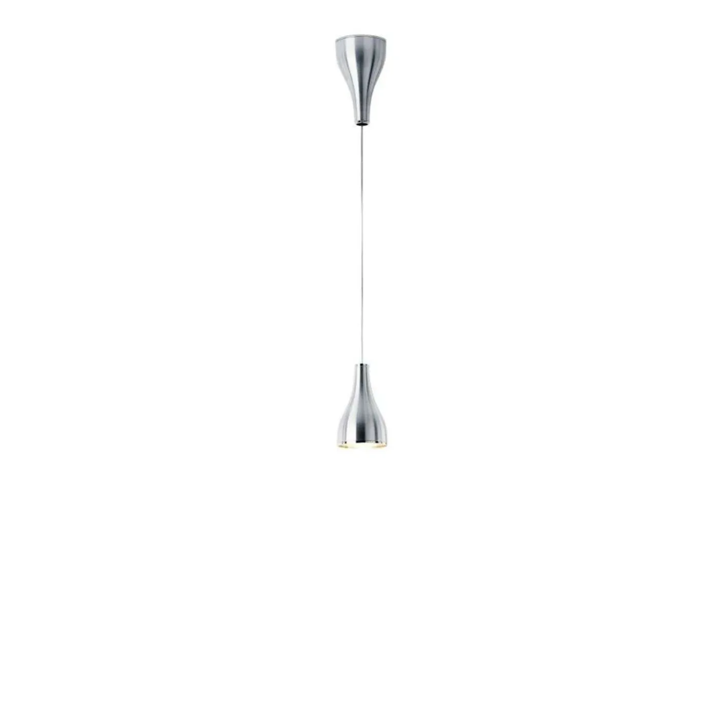 One Eighty Justerbar pendellampe L, aluminium - Serien.Lighting Serien Lighting - Stue